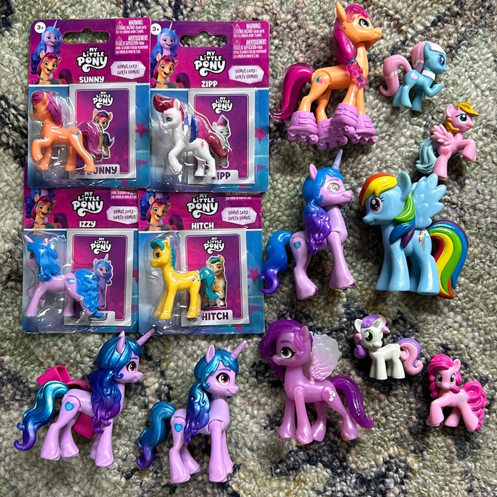 My Little Pony mini figures lot G4 & G5